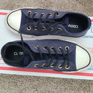 Converse Crafted Suede Low Tops/Navy/Unisex